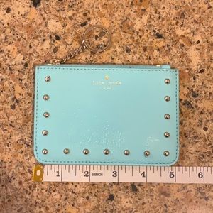 Lovely blue/green small wallet